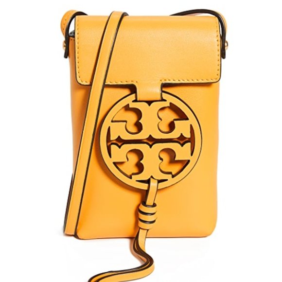 TORY BURCH Miller Phone Crossbody Bag Deep Daffodil - Picture 6 of 8
